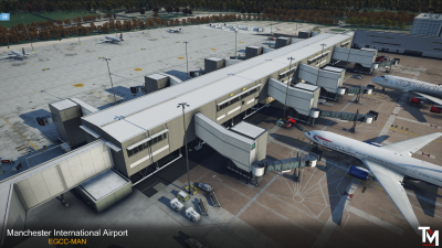 EGCC Manchester International Airport screenshot