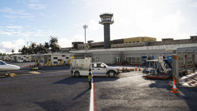 SKCG Rafael Núñez Internatinoal Airport - Microsoft Flight Simulator screenshot