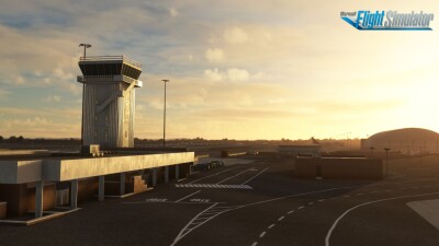KONT Ontario International Airport - Microsoft Flight Simulator screenshot