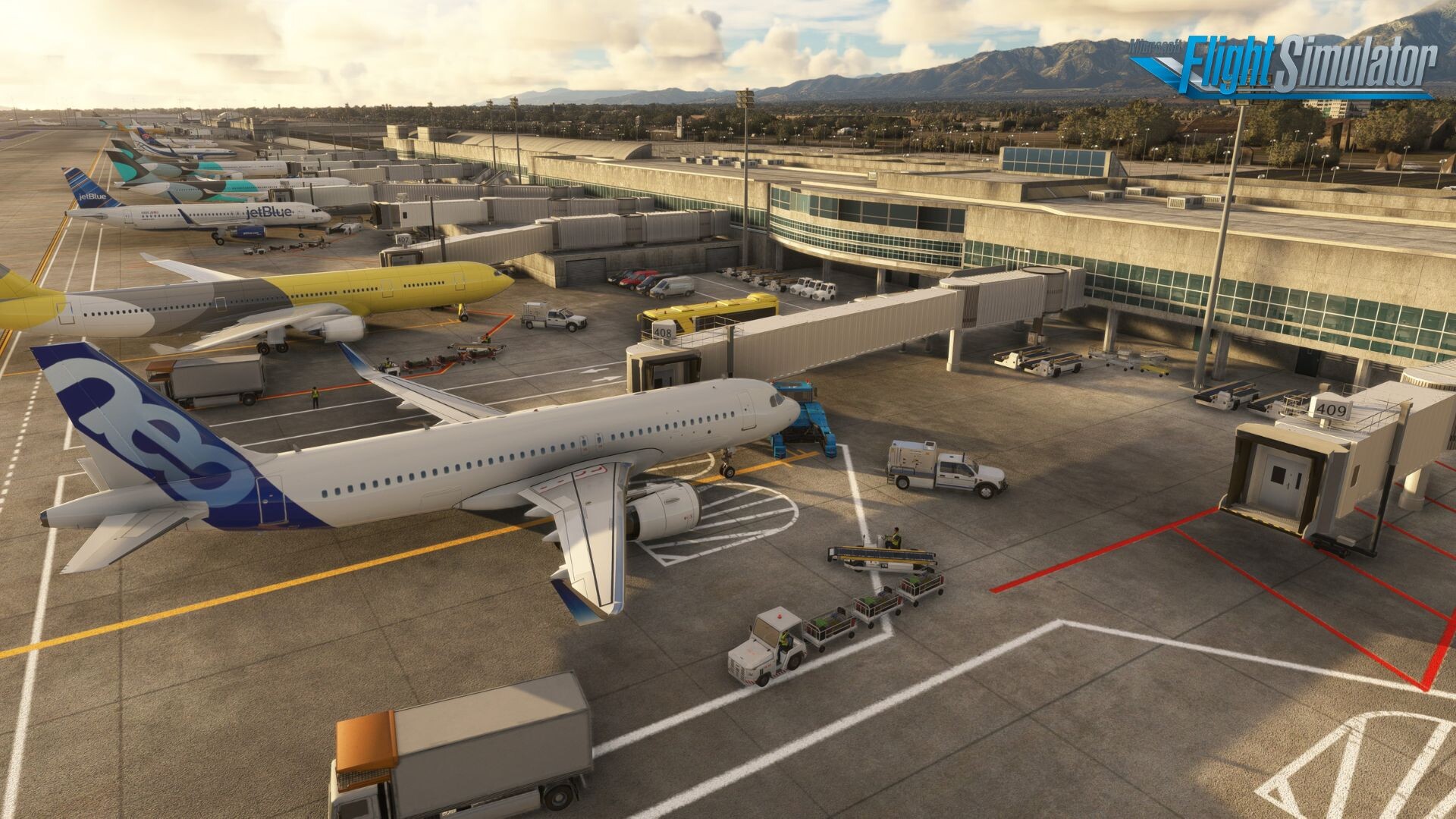 KONT Ontario International Airport - Microsoft Flight Simulator