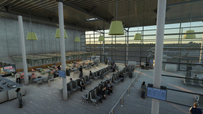 EYKA Kaunas Airport - Microsoft Flight Simulator screenshot