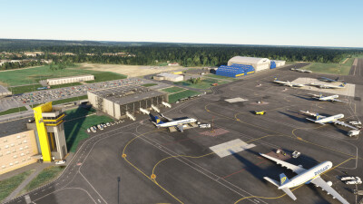 EYKA Kaunas Airport - Microsoft Flight Simulator screenshot