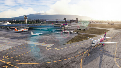 LBSF Sofia International Airport v2 - Microsoft Flight Simulator screenshot