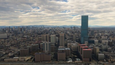 SamScene3D Osaka City Wow - Microsoft Flight Simulator screenshot