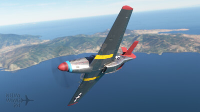 Novawing24 Red Tails P-51D (Reno) Livery Pack - Microsoft Flight Simulator screenshot