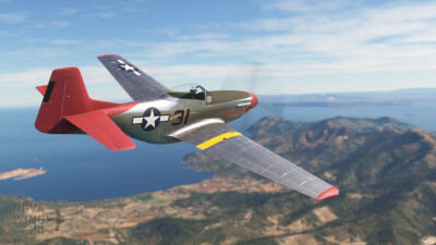 Novawing24 Red Tails P-51D (Reno) Livery Pack - Microsoft Flight Simulator screenshot