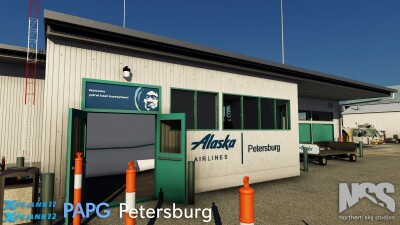 PAPG Petersburg Airport - X-Plane 12 screenshot
