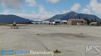 PAPG Petersburg Airport - X-Plane 12 screenshot