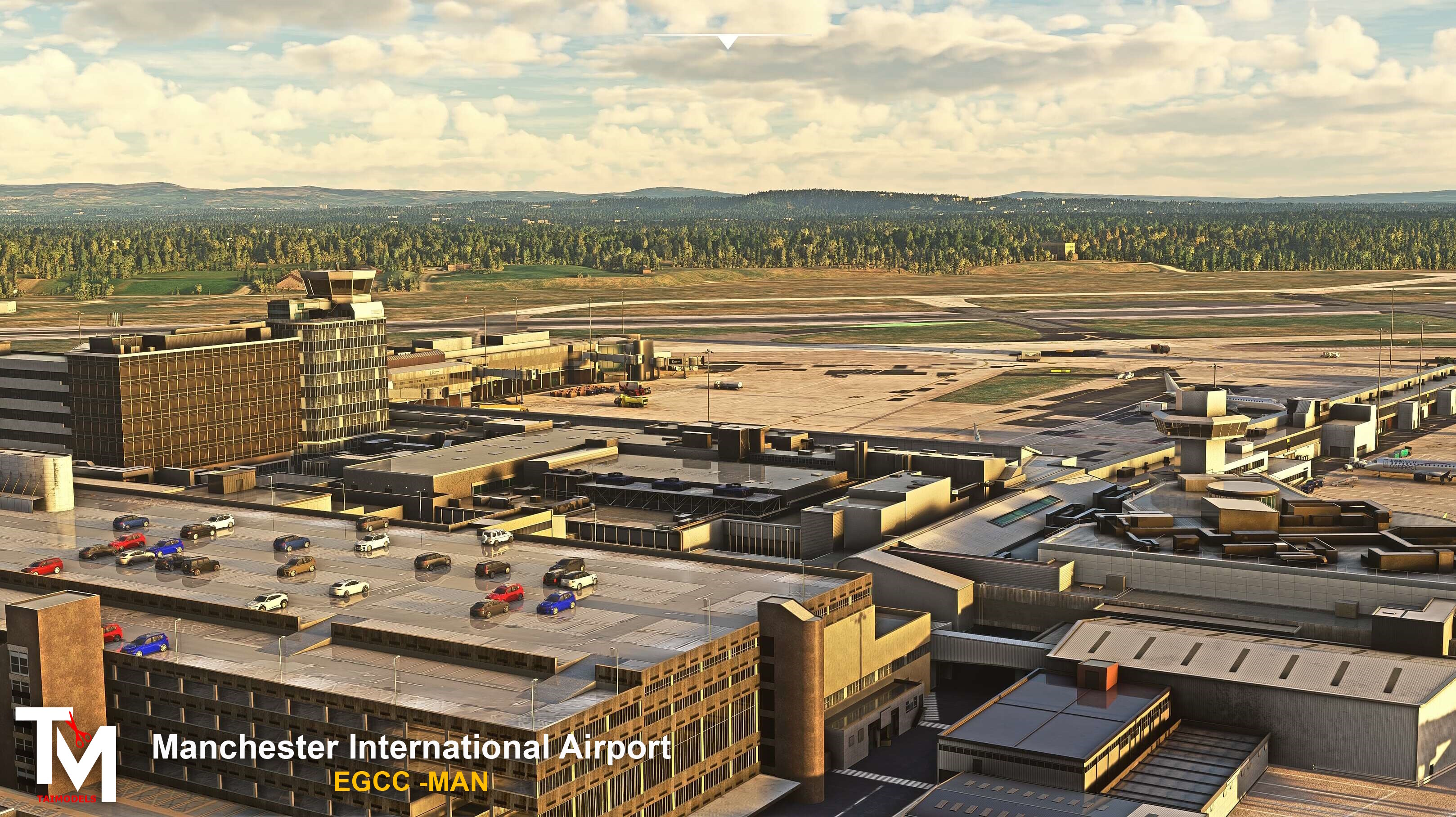 EGCC Manchester International Airport Microsoft Flight Simulator Orbx