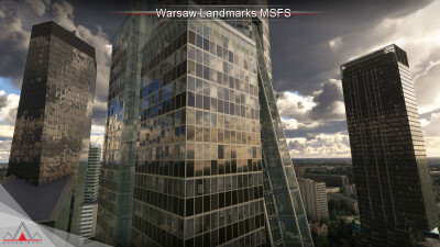 Landmarks Warsaw - Microsoft Flight Simulator screenshot