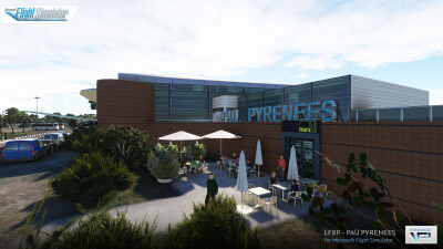 LFBP Pau Pyrenees Airport - Microsoft Flight Simulator screenshot