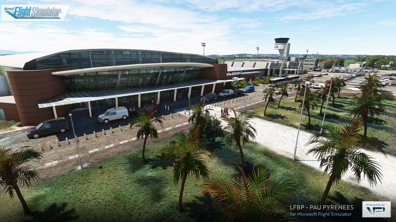 LFBP Pau Pyrenees Airport - Microsoft Flight Simulator