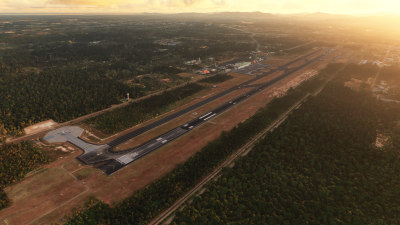 VTSS Hat Yai International Airport - Microsoft Flight Simulator screenshot