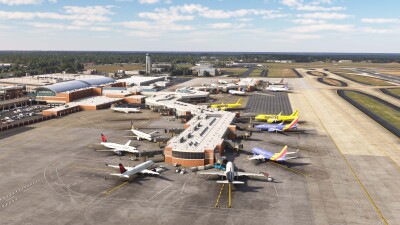 KRIC Richmond International Airport - Microsoft Flight Simulator screenshot