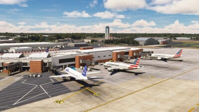KRIC Richmond International Airport - Microsoft Flight Simulator screenshot