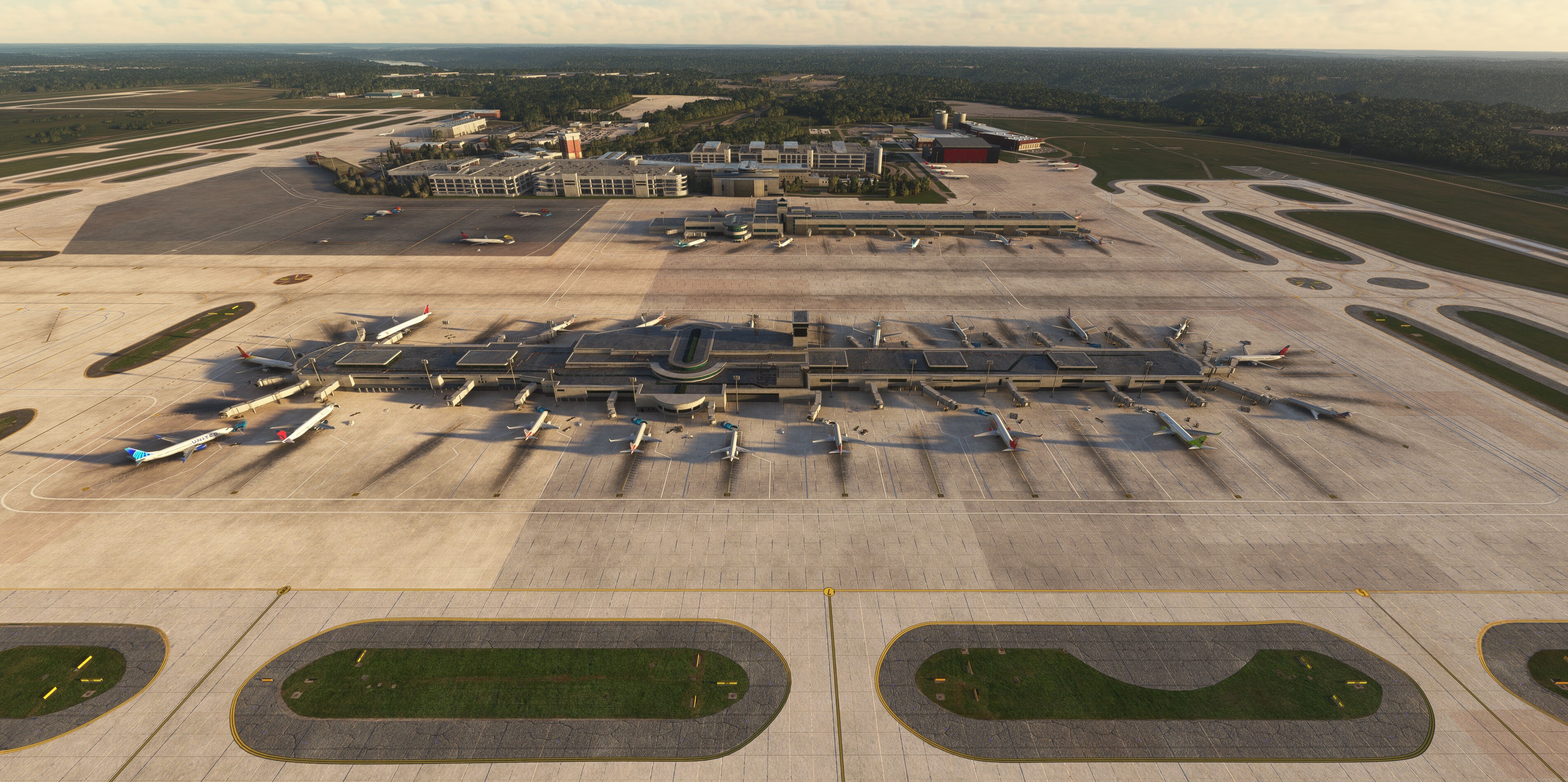 KCVG Cincinnati Northern Kentucky International Airport - Microsoft Flight Simulator