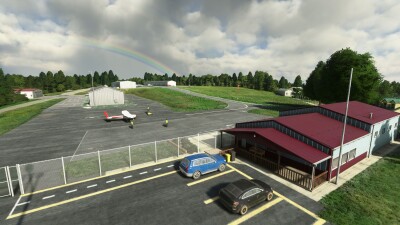 I42 & KFRH Paoli & French Lick Municipal Airport - Microsoft Flight Simulator! screenshot