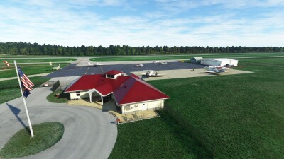 I42 & KFRH Paoli & French Lick Municipal Airport - Microsoft Flight Simulator! screenshot