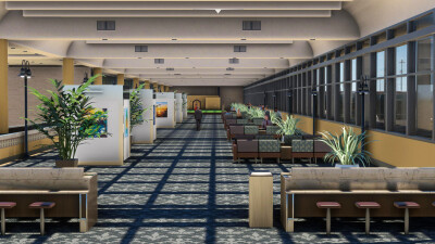 KPBI Palm Beach International Airport - Microsoft Flight Simulator screenshot