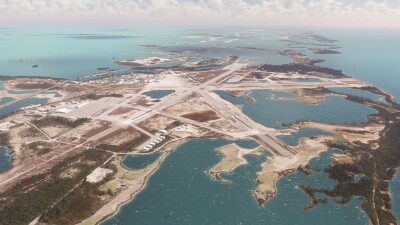 KNQX NAS Key West Airport - Microsoft Flight Simulator screenshot