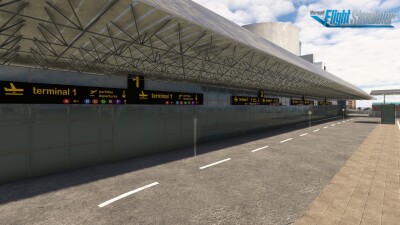 LPPT Lisbon Humberto Delgado Airport - Microsoft Flight Simulator screenshot