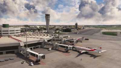 DAAG Houari Boumediene Airport - Microsoft Flight Simulator screenshot