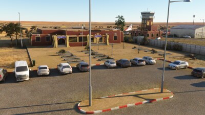 DATG In Guezzam Airport - Microsoft Flight Simulator screenshot