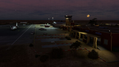 DATG In Guezzam Airport - Microsoft Flight Simulator screenshot