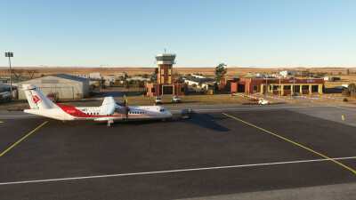 DATG In Guezzam Airport - Microsoft Flight Simulator screenshot