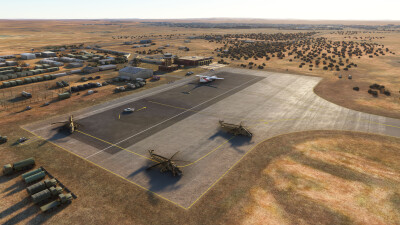 DATG In Guezzam Airport - Microsoft Flight Simulator screenshot