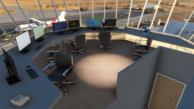 DATG In Guezzam Airport - Microsoft Flight Simulator screenshot