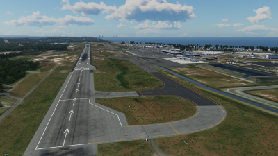YBCG Gold Coast Airport X-Plane 12 screenshot