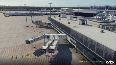 YMML Melbourne International Airport - X-Plane 12 screenshot