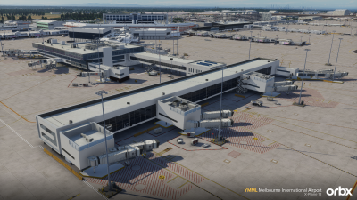 YMML Melbourne International Airport - X-Plane 12 screenshot