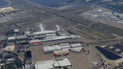 YSSY Sydney International Airport - X-Plane 12 screenshot