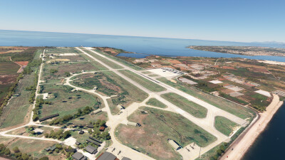 LGPZ Preveza Aktion Airport - Microsoft Flight Simulator screenshot