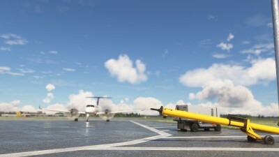 EGNJ Humberside Airport - Microsoft Flight Simulator screenshot