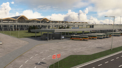 RPLC Clark International Airport - Microsoft Flight Simulator screenshot