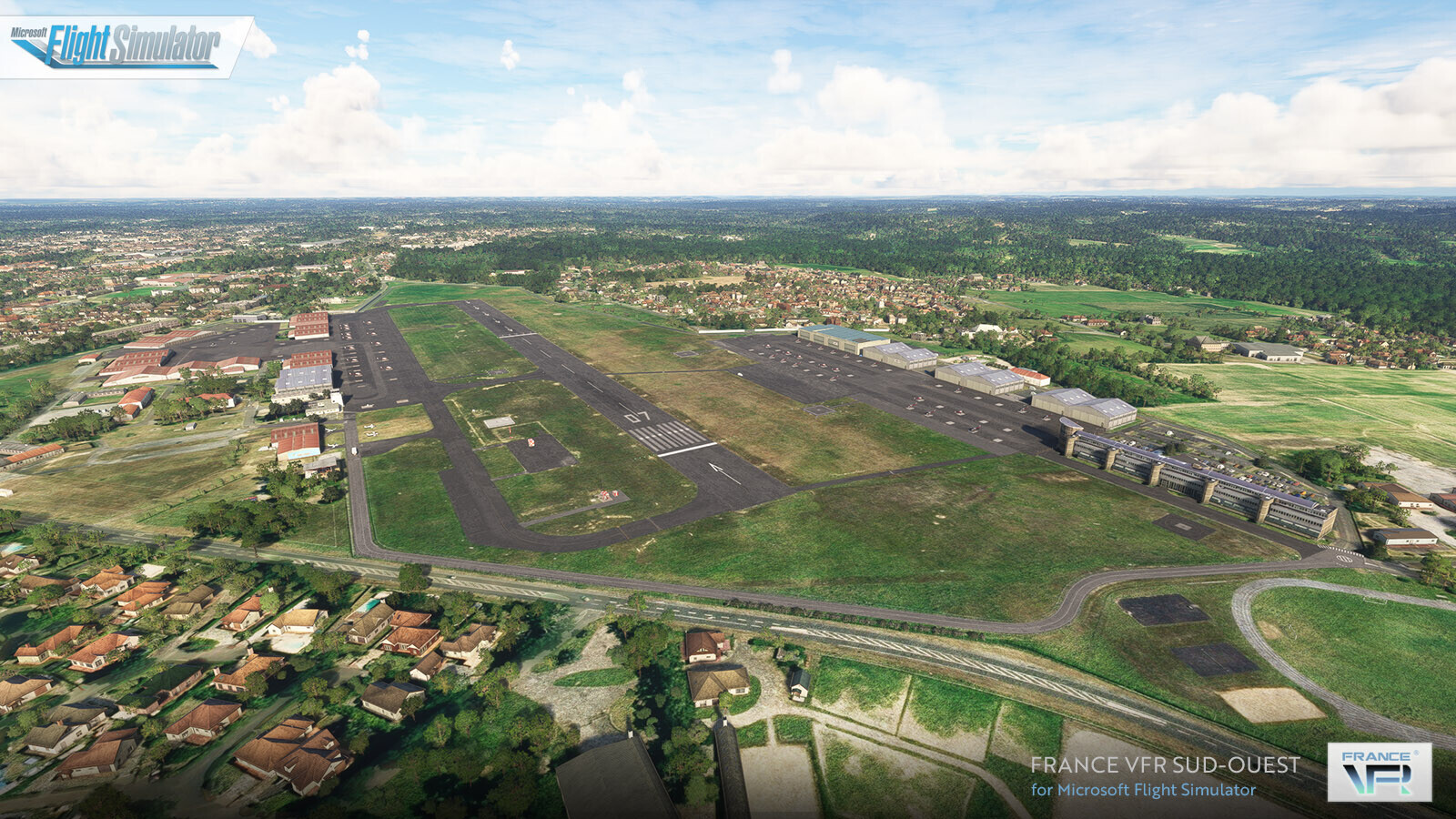 France VFR VFR France South-West - Microsoft Flight Simulator