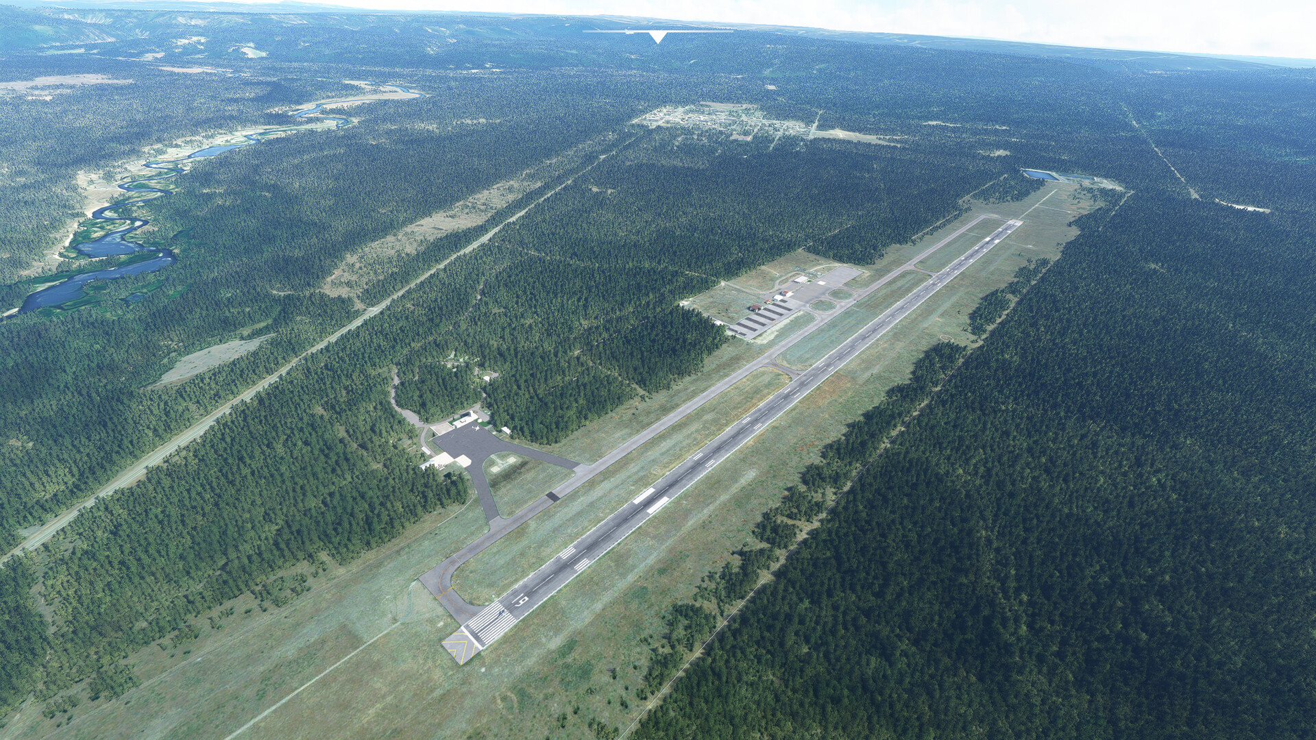 KWYS West Yellowstone Airport &amp; National Park - Microsoft Flight Simulator