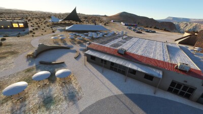 1G4 Grand Canyon West Airport - Microsoft Flight Simulator screenshot