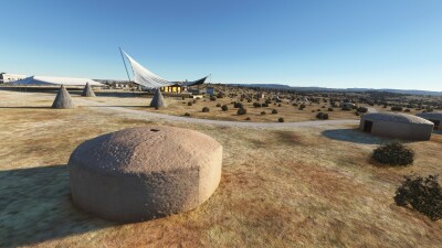 1G4 Grand Canyon West Airport - Microsoft Flight Simulator screenshot