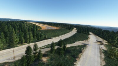 KBLU Blue Canyon Nyack Airport - Microsoft Flight Simulator screenshot