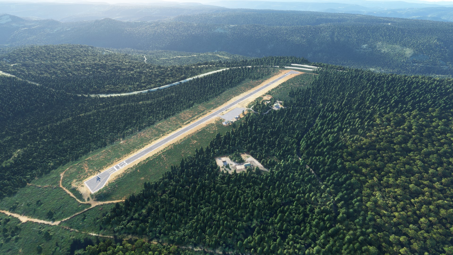 KBLU Blue Canyon Nyack Airport - Microsoft Flight Simulator