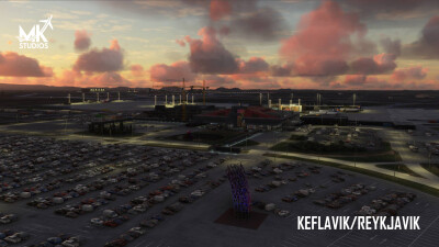 BIKF Keflavik Airport V2 - Microsoft Flight Simulator screenshot
