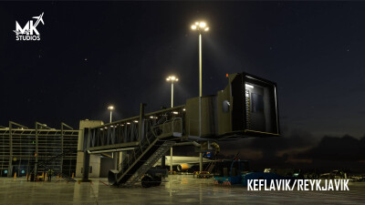 BIKF Keflavik Airport V2 - Microsoft Flight Simulator screenshot