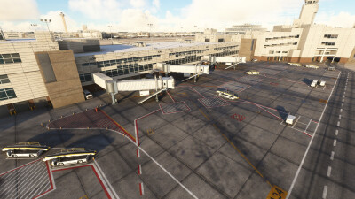 KDEN Denver International Airport - Microsoft Flight Simulator screenshot