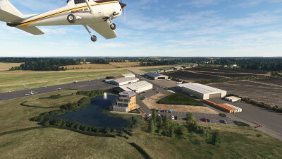 EGBT Turweston Aerodrome - Microsoft Flight Simulator screenshot