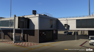 YMML Melbourne International Airport V4 - Prepar3D v5 & Prepar3D v6 screenshot