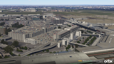 YMML Melbourne International Airport V4 - Prepar3D v5 & Prepar3D v6 screenshot